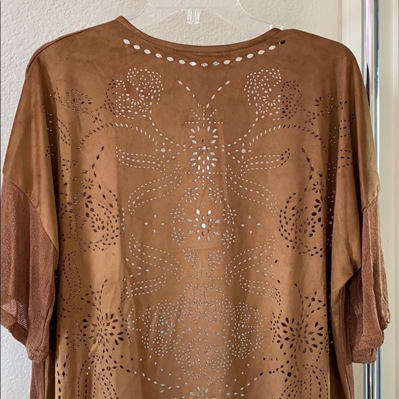 Fringe Laser Cut Kimono Cowgirl Stagecoach Festiva - Picture 7 of 7